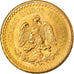 Coin, Mexico, 2-1/2 Pesos, 1945, Mexico City, MS(63), Gold, KM:463