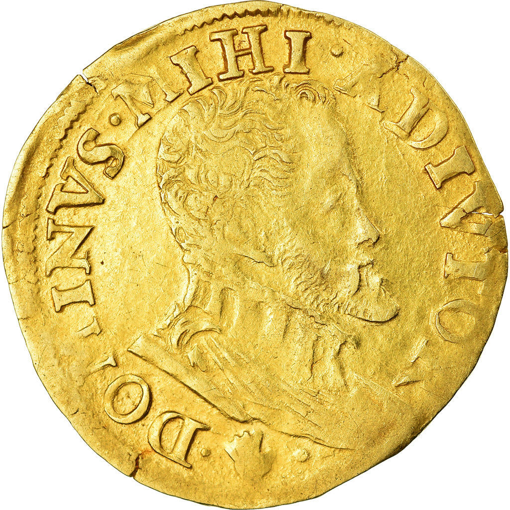 Moneta, Paesi Bassi Spagnoli, Philip II, 1/2 Réal, 1556-1598, Antwerp, BB, Oro