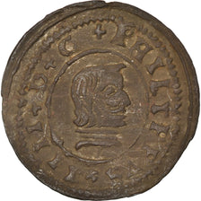 Moneda, España, Philip IV, 16 Maravedis, 1663, Cordoba, MBC+, Cobre