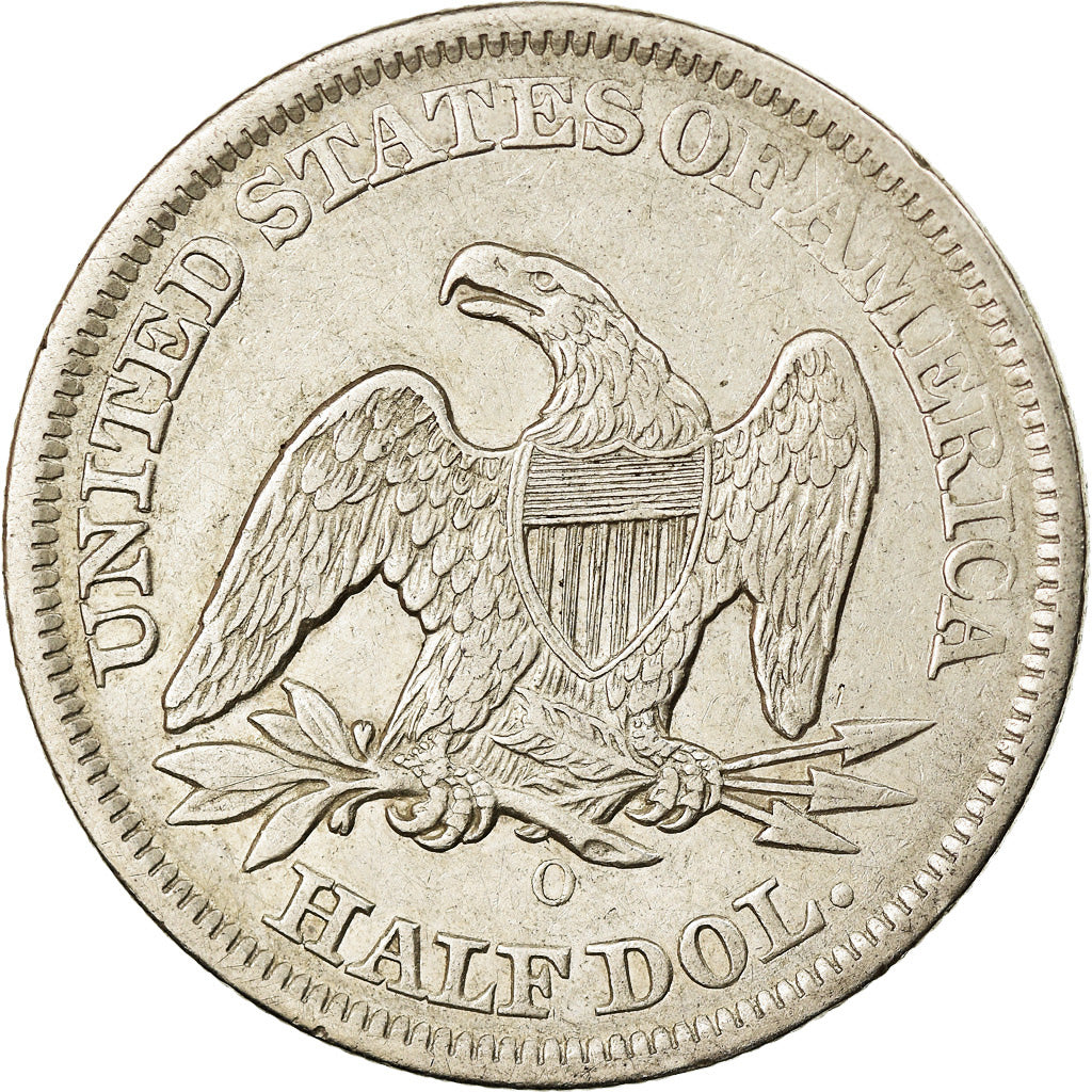 Moneda, Estados Unidos, Seated Liberty Half Dollar, Half Dollar, 1860, U.S.