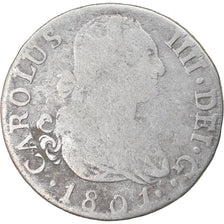 Münze, Spanien, Charles IV, 2 Reales, 1801, Madrid, S, Silber, KM:430.1