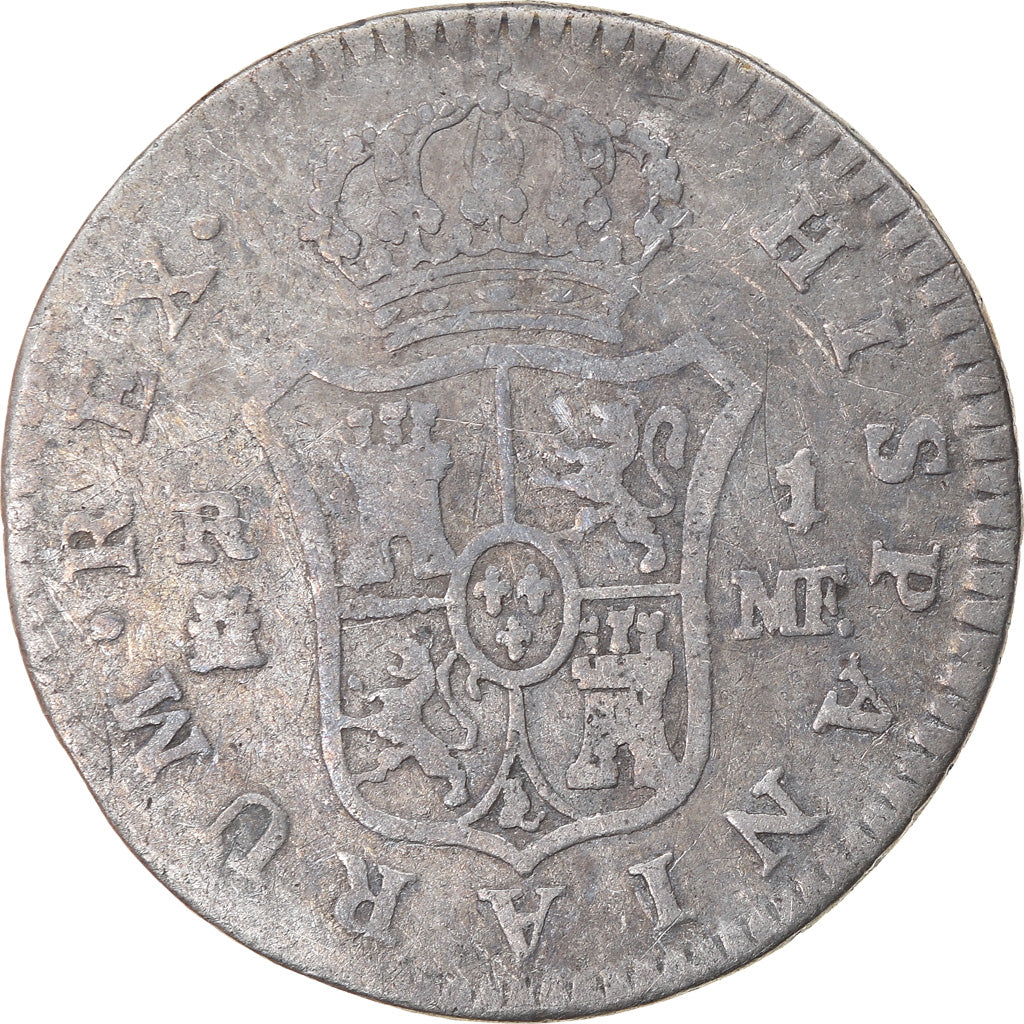 Coin, Spain, Charles IV, Real, 1799, Madrid, VF(30-35), Silver, KM:429.1