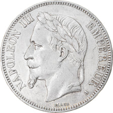 Monnaie, France, Napoleon III, Napoléon III, 5 Francs, 1867, Paris, TTB
