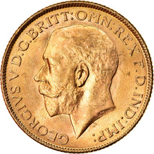 Monnaie, INDIA-BRITISH, George V, Sovereign, 1918, Bombay, SPL, Or, KM:525A