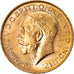 Coin, Australia, George V, Sovereign, 1923, Perth, MS(63), Gold, KM:29
