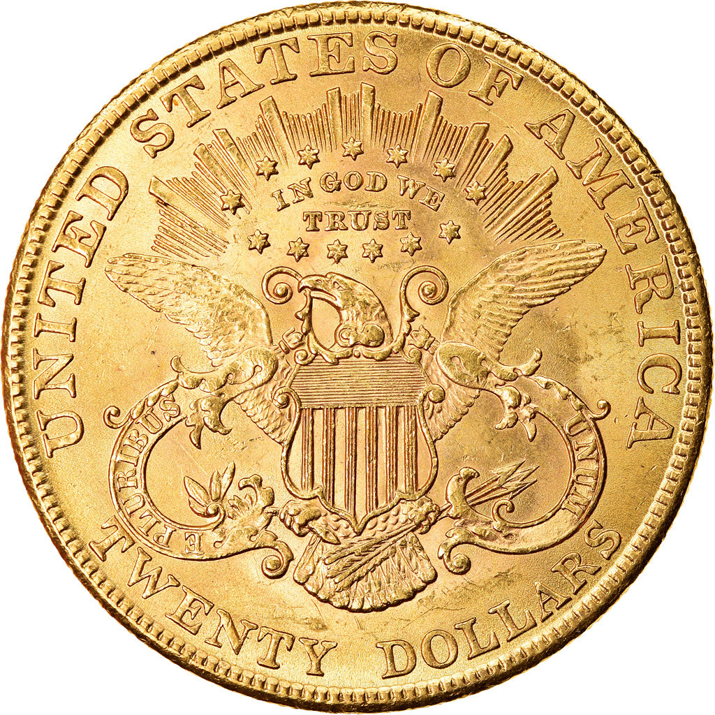 Moeda, Estados Unidos da América, Liberty Head, $20, Double Eagle, 1907, U.S.