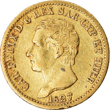 Münze, Italien Staaten, SARDINIA, Carlo Felice, 20 Lire, 1827, Torino, SS