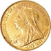 Coin, Great Britain, Victoria, Sovereign, 1899, London, AU(50-53), Gold, KM:785
