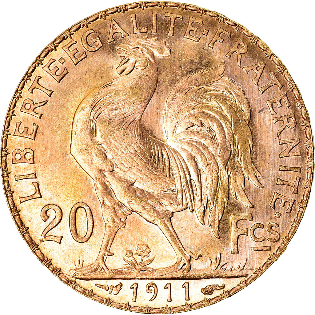 Monnaie, France, Marianne, 20 Francs, 1911, Paris, SPL, Or, Gadoury:1064a