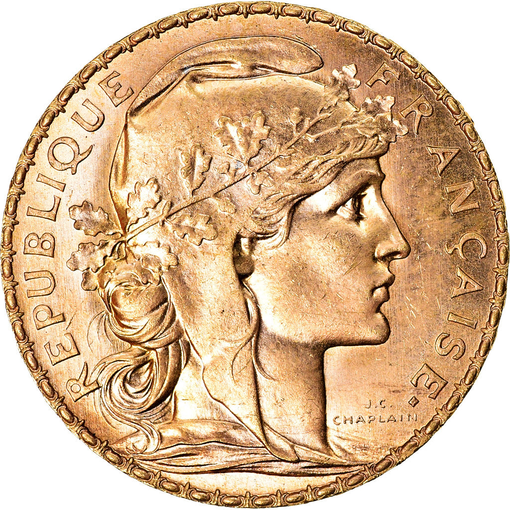 Coin, France, Marianne, 20 Francs, 1911, Paris, MS(63), Gold, KM:857