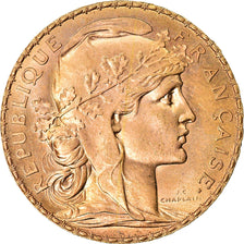Coin, France, Marianne, 20 Francs, 1912, Paris, MS(60-62), Gold, KM:857