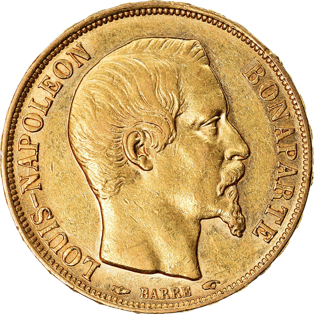 Monnaie, France, Napoleon III, 20 Francs, 1852, Paris, TTB+, Or, Gad 1060