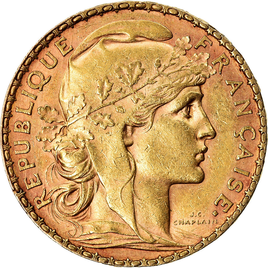 Monnaie, France, Marianne, 20 Francs, 1904, Paris, TTB+, Or, Gadoury:1064