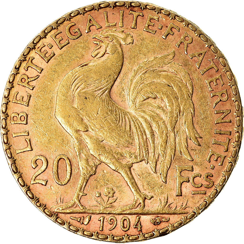 Monnaie, France, Marianne, 20 Francs, 1904, Paris, TTB+, Or, Gadoury:1064