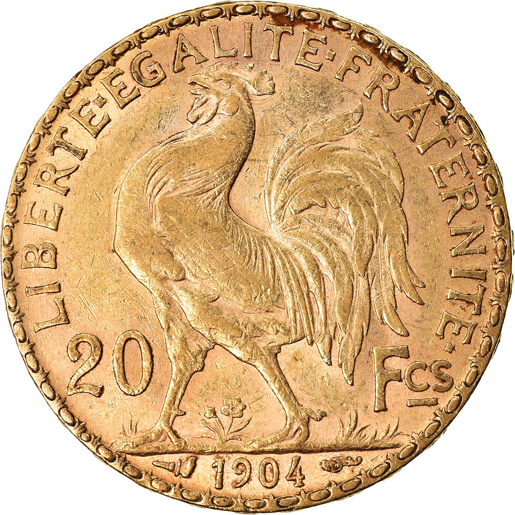 Monnaie, France, Marianne, 20 Francs, 1904, Paris, TTB+, Or, Gadoury:1064