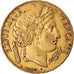 Moneta, Francja, Cérès, 20 Francs, 1851, Paris, EF(40-45), Złoto, KM:762