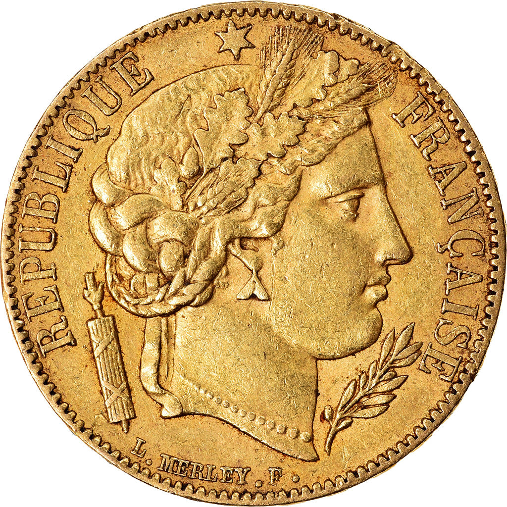 Monnaie, France, Cérès, 20 Francs, 1850, Paris, TTB+, Or, Gadoury:1059, KM:762