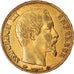 Moneda, Francia, Napoleon III, Napoléon III, 20 Francs, 1859, Paris, MBC+, Oro