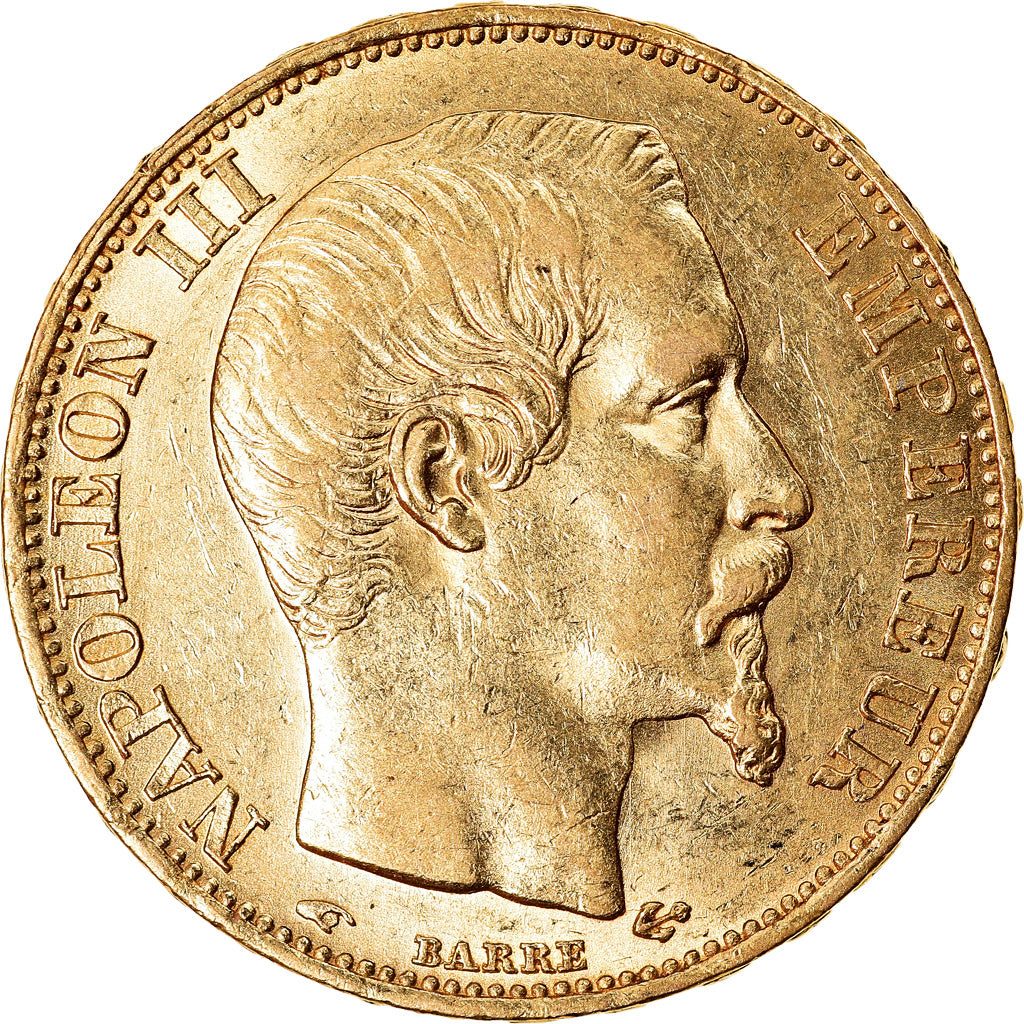 Monnaie, France, Napoleon III, 20 Francs, 1857, Paris, TTB+, Or, Gadoury:1061