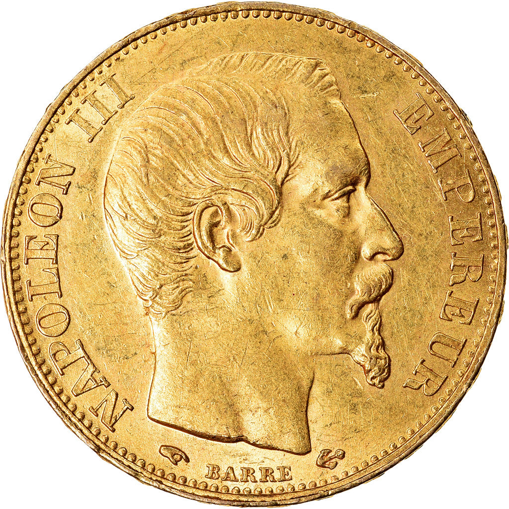 Münze, Frankreich, Napoleon III, Napoléon III, 20 Francs, 1856, Paris, VZ