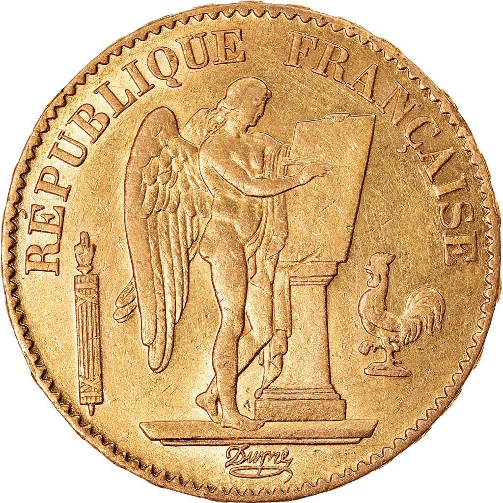 Monnaie, France, Génie, 20 Francs, 1879, Paris, SUP, Or, Gadoury:1063, KM:825