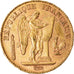 Moeda, França, Génie, 20 Francs, 1897, Paris, AU(50-53), Dourado, KM:825