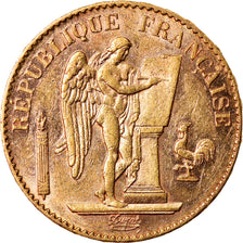 Moneda, Francia, Génie, 20 Francs, 1890, Paris, EBC, Oro, KM:825, Gadoury:1063