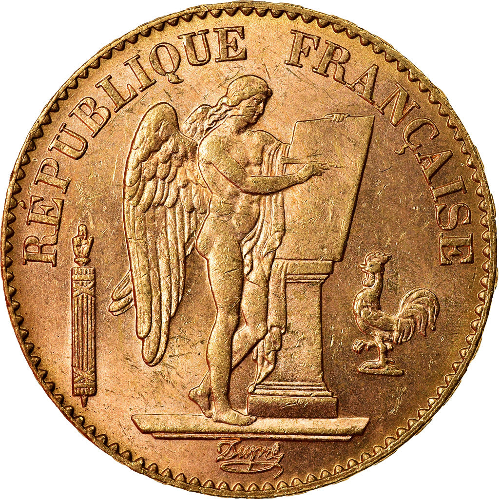 Moneda, Francia, Génie, 20 Francs, 1895, Paris, EBC, Oro, KM:825, Gadoury:1063