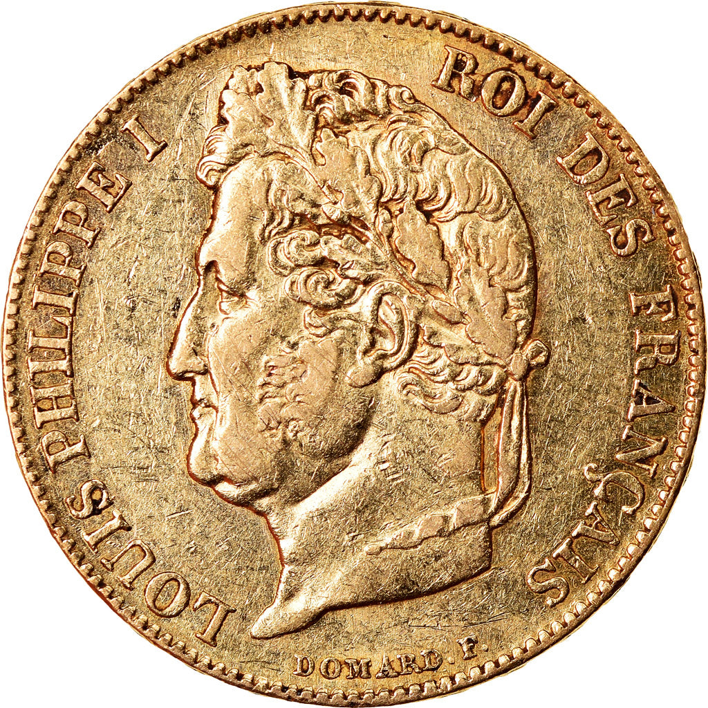 Münze, Frankreich, Louis-Philippe, 20 Francs, 1847, Paris, SS, Gold, KM:750.1