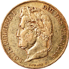Münze, Frankreich, Louis-Philippe, 20 Francs, 1847, Paris, SS, Gold, KM:750.1