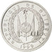 DJIBOUTI, 2 Francs, 1999, Paris, KM #21, MS(63), Aluminum, 27.1, 2.22