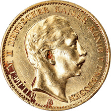 Moneda, Estados alemanes, PRUSSIA, Wilhelm II, 20 Mark, 1913, Berlin, EBC, Oro