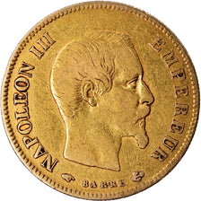 Coin, France, Napoleon III, Napoléon III, 10 Francs, 1857, Paris, VF(20-25)