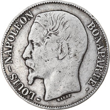 Coin, France, Napoléon III, 5 Francs, 1852, Paris, VF(20-25), Silver, KM:773.1