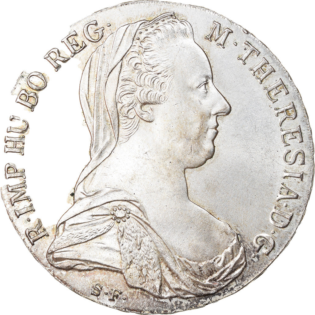 Austria, Maria Theresa, Thaler, 1780, Vienna, Restrike, MS(60-62), Silver, KM:T1