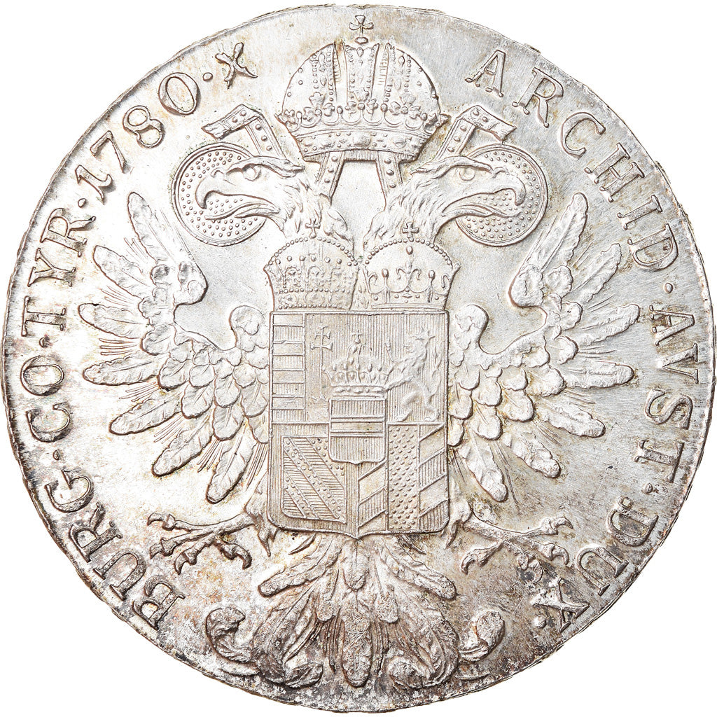 Austria, Maria Theresa, Thaler, 1780, Vienna, Restrike, MS(60-62), Silver, KM:T1