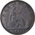 Moeda, Grã-Bretanha, Victoria, Farthing, 1881, Heaton, AU(55-58), Bronze