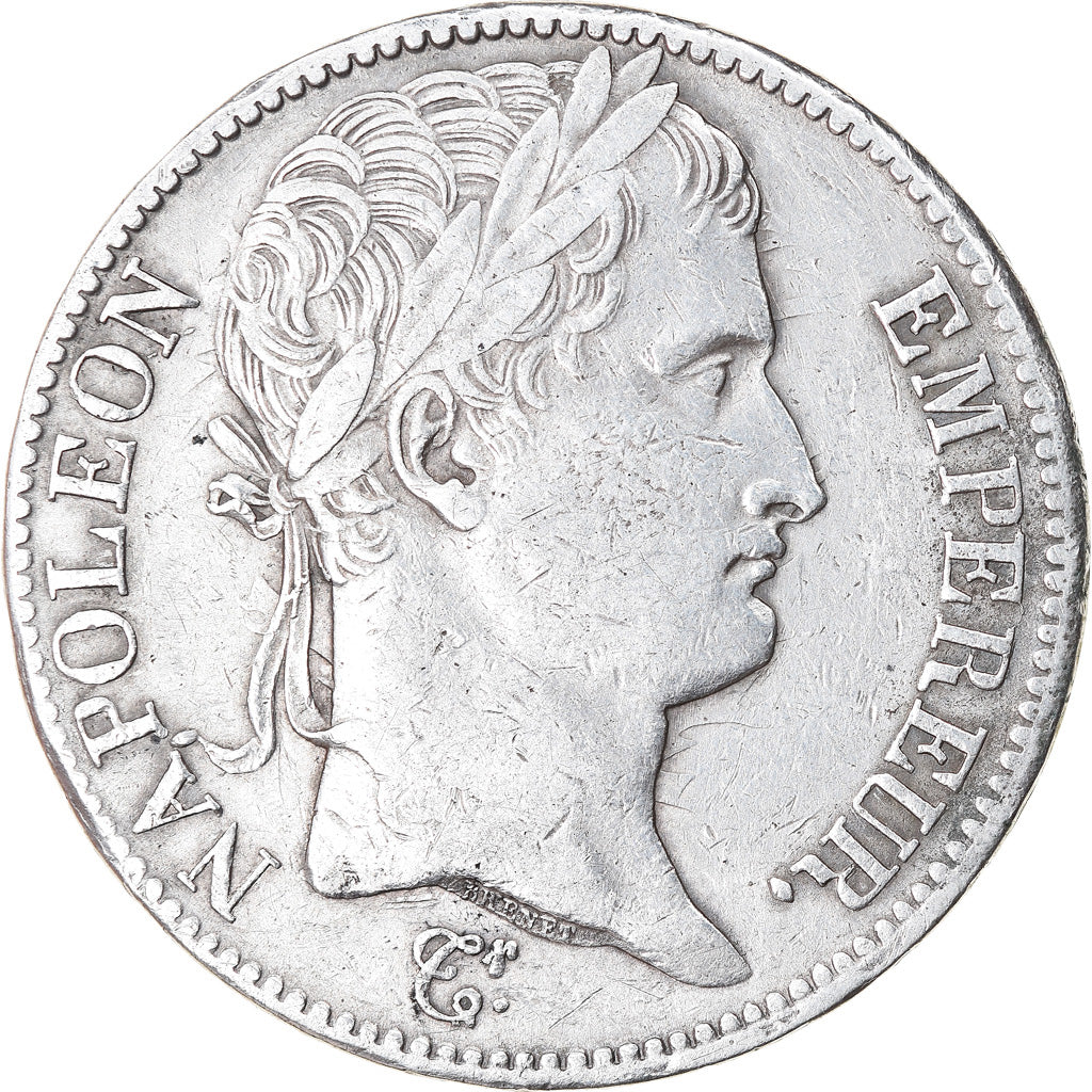 Moneda, Francia, Napoléon I, 5 Francs, 1811, Bayonne, BC+, Plata, KM:694.9