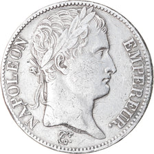 Moneda, Francia, Napoléon I, 5 Francs, 1811, Bayonne, BC+, Plata, KM:694.9