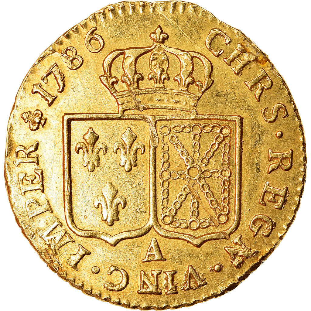 Coin, France, Louis XVI, Louis d'or à la tête nue, Louis d'Or, 1786, Paris
