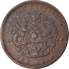 Münze, China, HUPEH PROVINCE, Kuang-hs, 10 Cash, Ching, SS, Kupfer, KM:122