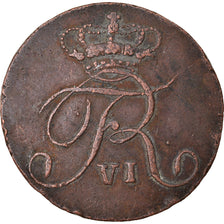 Coin, Norway, Frederik VI, 2 Skilling, 1811, VF(20-25), Copper, KM:280.3