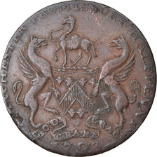 Coin, Great Britain, Lancashire, John Fielding, Halfpenny Token, 1793