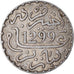 Moneta, Maroko, Moulay al-Hasan I, Dirham, 1881, Paris, AU(50-53), Srebro, KM:5