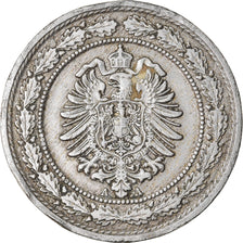Coin, GERMANY - EMPIRE, Wilhelm I, 20 Pfennig, 1888, Berlin, EF(40-45)