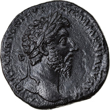 Coin, Marcus Aurelius, Sestertius, 164, Rome, AU(50-53), Bronze, RIC:861