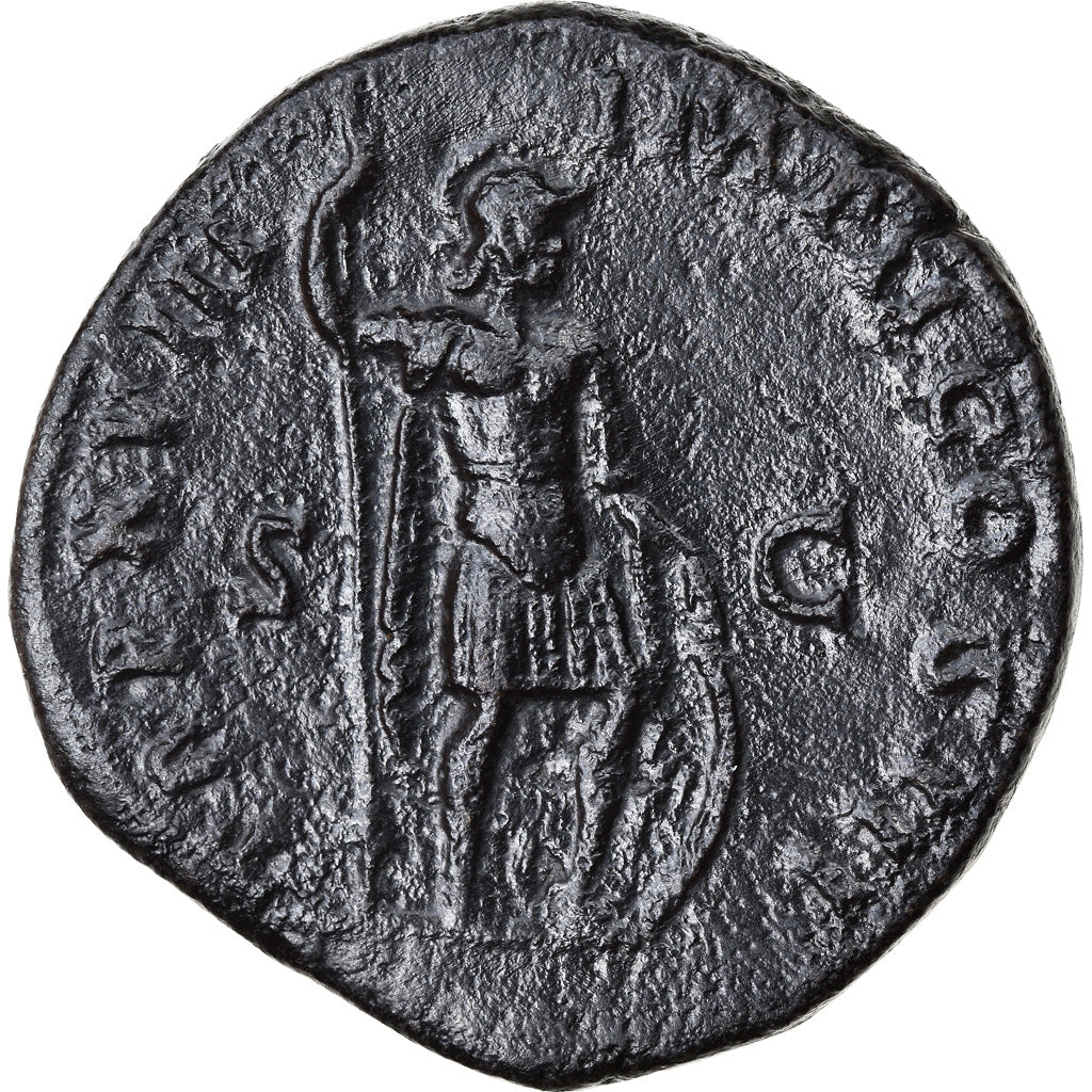 Coin, Marcus Aurelius, Sestertius, 164, Rome, AU(50-53), Bronze, RIC:861