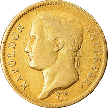 Moneta, Francja, Napoléon I, 40 Francs, 1811, Paris, EF(40-45), Złoto