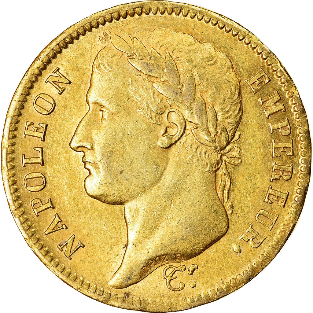 Münze, Frankreich, Napoléon I, 40 Francs, 1811, Paris, VZ, Gold, KM:696.1