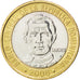 DOMINICAN REPUBLIC, 5 Pesos, 2008, KM #89, MS(63), Bi-Metallic, 23, 6.05